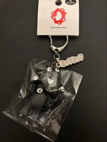 블랙 미야쿠미야쿠 PVC 입체 키링