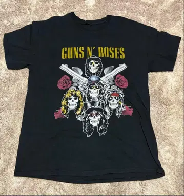 건즈 앤 로지스 밴드t셔츠 남성용 구제 의류