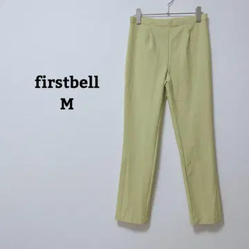 퍼스트벨 컬러 팬츠 오피카지 슬림 허리밴딩 스트레치 M