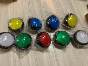 팝픈뮤직용 100mm 버튼 9개 세트