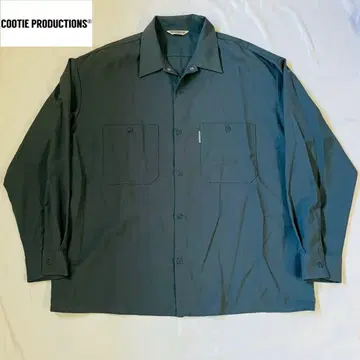 COOTIE PRODUCTIONS 쿠티 울 워크 셔츠 긴팔