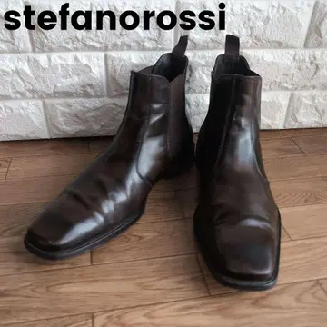 새상품급 stefanorossi 남성용 사이드 고어 숏부츠 25cm