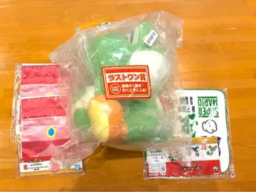 제일복권 슈퍼 마리오 라스트 원상 요시 봉제 인형 덤 포함