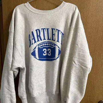 90s Champion Reverse Weave 그레이 맨투맨 XL