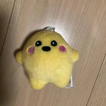 서큘러 소 사이즈 봉제 인형 옐로우 컬러