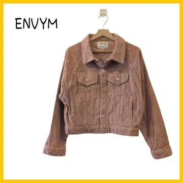 [ 새상품급 ] ENVYM 앙비 코듀로이 자켓 핑크 FREE 사이즈