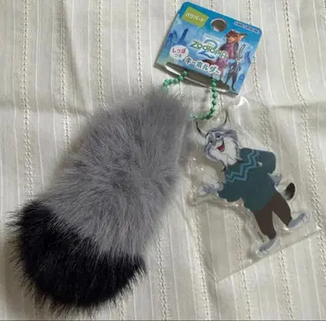 주토피아2 아크릴 키링 꼬리 포함 파우버트 디즈니