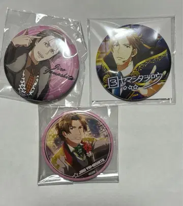 야마시타 지로 캔뱃지 세트