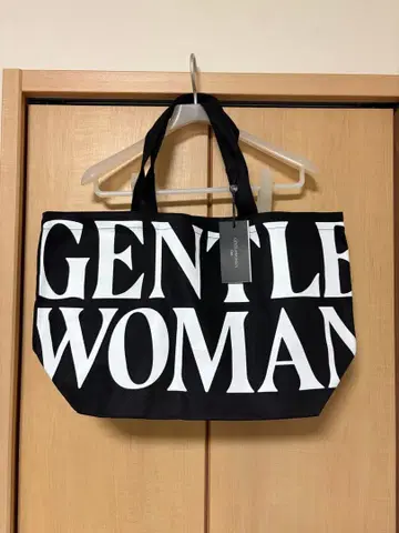 GENTLEWOMAN 토트백 블랙 새상품