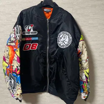 GALFY MA-1 자켓 블랙