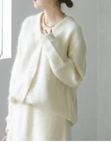 [ NOBLE ] 모헤어 세트롱 가디건