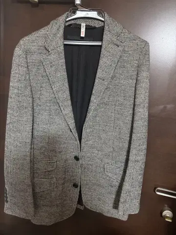 에스트네이션 체크 자켓 사이즈 46