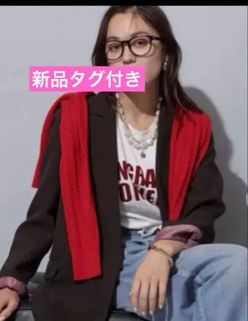 아르페쥬 스토리 오리지널 더블 버튼 테일러드 자켓 택 포함 새상품