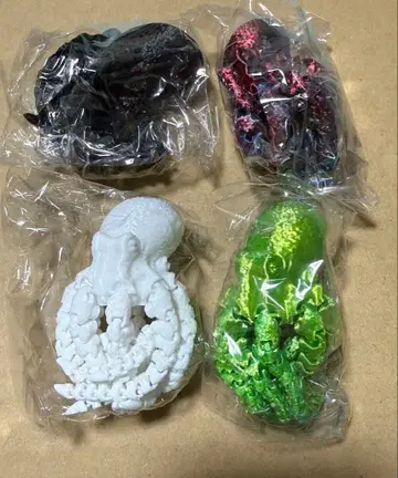 캡슐 미개봉 초가동식 카오스틱 옥토퍼스 4종