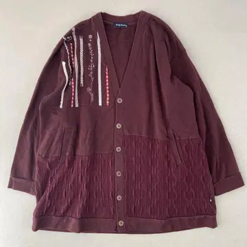 드럭 스토어즈 가디건 튜닉 빅 사이즈 루즈핏 이소재 도킹