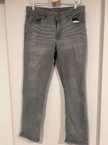 캘빈 클라인 진스 그레이 데님 팬츠