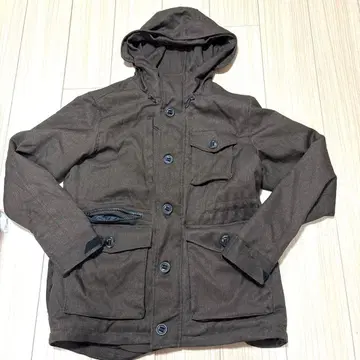 workman 브라운 마운틴 후드티 후드 부착 L L