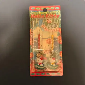 헬로키티 오키나와 고야 페어 스트랩 지역 한정 키티