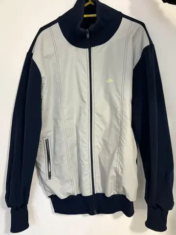 odlo 나일론 자켓 그레이/네이비 이소재 도킹