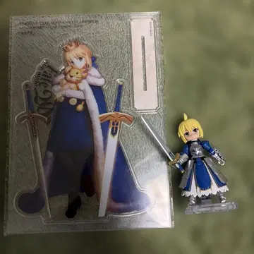 알토리아 펜드래곤 세이버 아크릴 스탠드 미니 피규어 세트