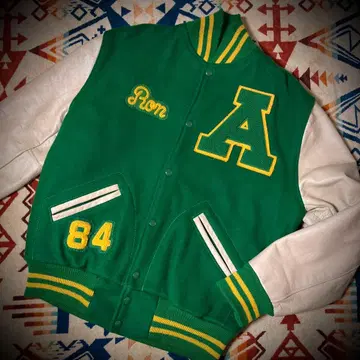 [ 40 ] 80sVintage NELSON'S 세미 데코 바시티 자켓