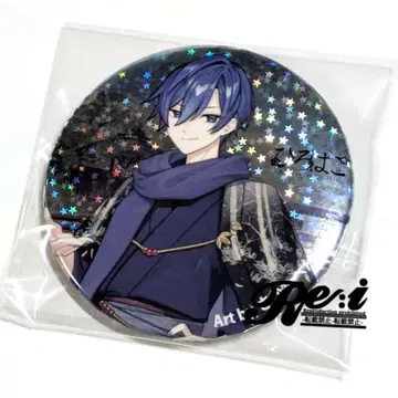 유키 미쿠 x 히로하코 키라키라 트레이딩 캔뱃지 하코다테 KAITO