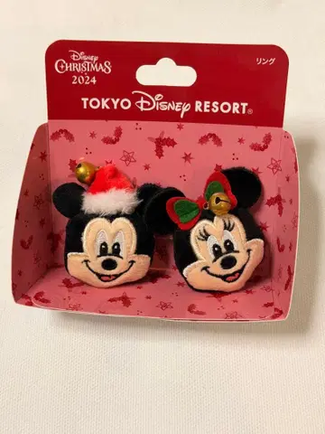 도쿄 디즈니 리조트 크리스마스 반지 세트