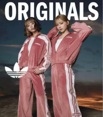 adidas 벨로아 셋업
