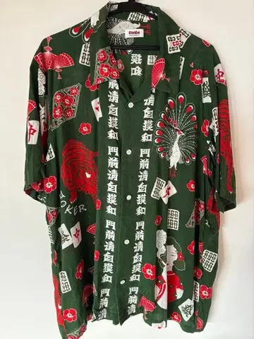 이안베 eanbe 알로하 셔츠 마작 디자인