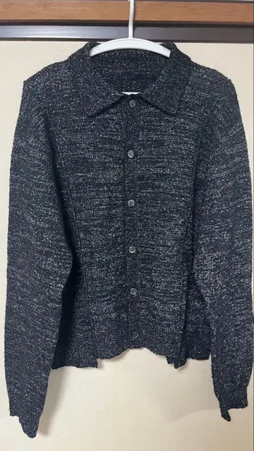 HARE 라메 니트 셔츠