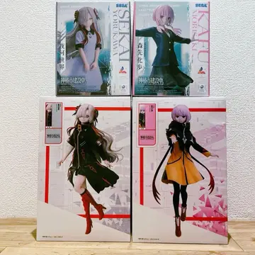 카미츠바키시 건설 중. 요가 세카이 모리사키 아유 피규어 4개 세트