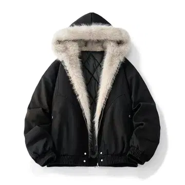 [ 최저가 ] 후드 부착 블랙 자켓 Y2K opium archive