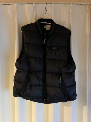 L.L.Bean 블랙 다운 베스트 XL