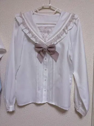 MARS 세일러 카라 블라우스