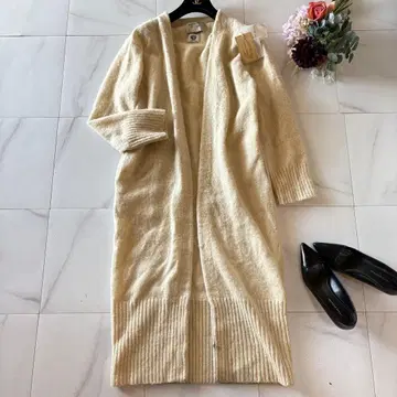 저널 스탠다드 롱 가디건 울