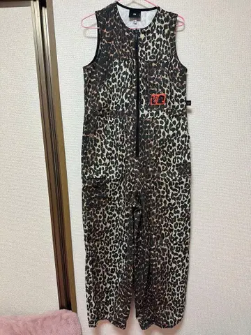 Lazy Oaf 레오파드 무늬 슬리브리스 살로펫 US 2/Small