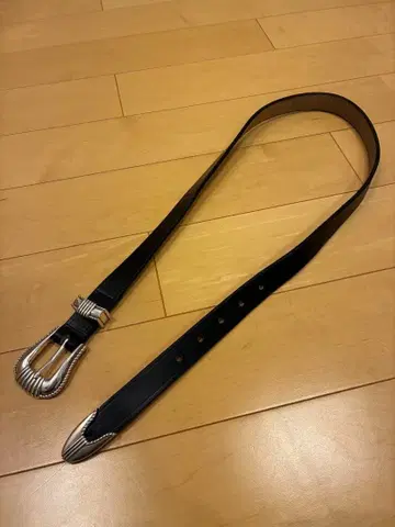 플랫 헤드 웨스턴 벨트 34인치