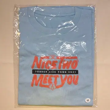 7ORDER NICE 'TWO'MEET YOU 셔츠 라이트 블루