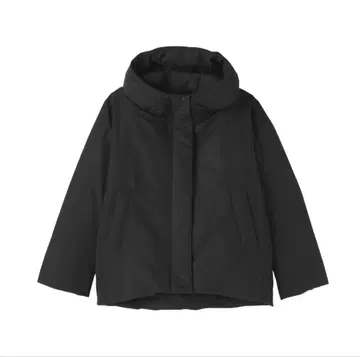 무인양품 이번 시즌 신상 발수 다운 자켓 여성용 블랙 M 사이즈