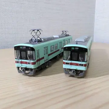 철콜 N게이지화 완료 니시테츠 7050형