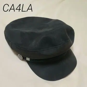 CA4LA 카시라 벨로아 느낌 헌팅 캡 블랙