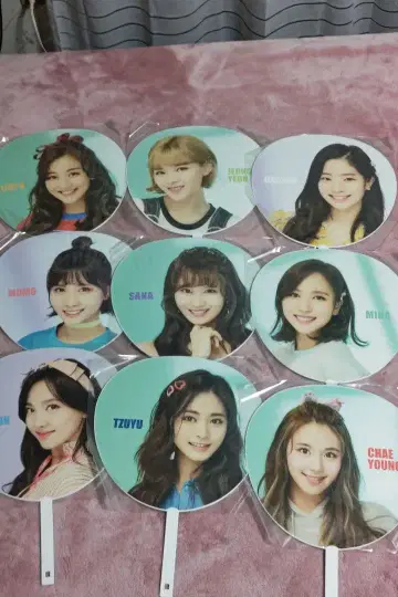 TWICE Candy Pop 부채 컴플리트