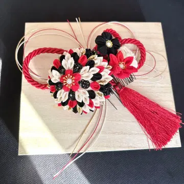 일본 의류 머리 장식 꽃 장식 태슬 포함