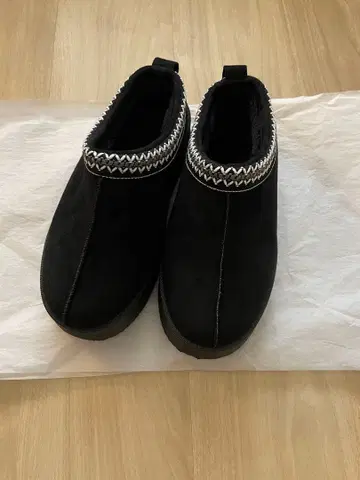 통굽 어그 부츠 슬립온 24cm/38