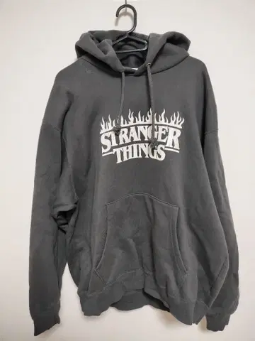 스트레인저 씽스 후드티 XL 그레이