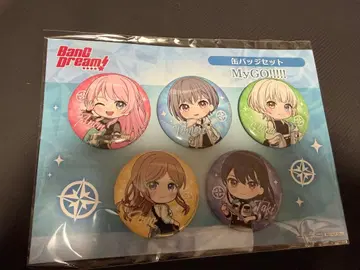 BanG Dream! 캔뱃지 세트 MyGO!!!!! 부시로드 스토어 혜택