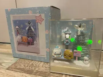 새상품급 시나모롤 산리오 CN 디오라마 트리 DX 크리스마스 박스 포함