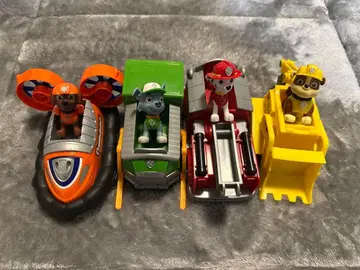 파우 패트롤 미니카 4체 세트