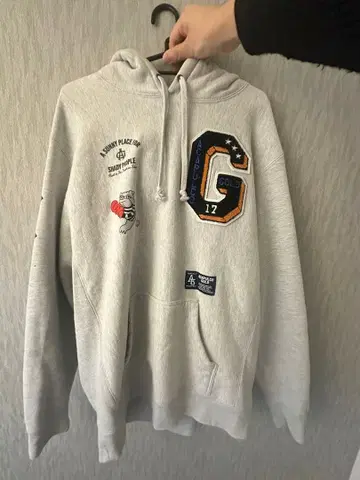 ACAPULCO GOLD 후드티 그레이