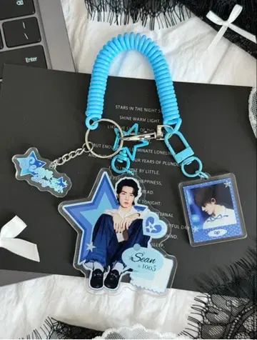 샤오잔 아크릴 백참 2개 세트